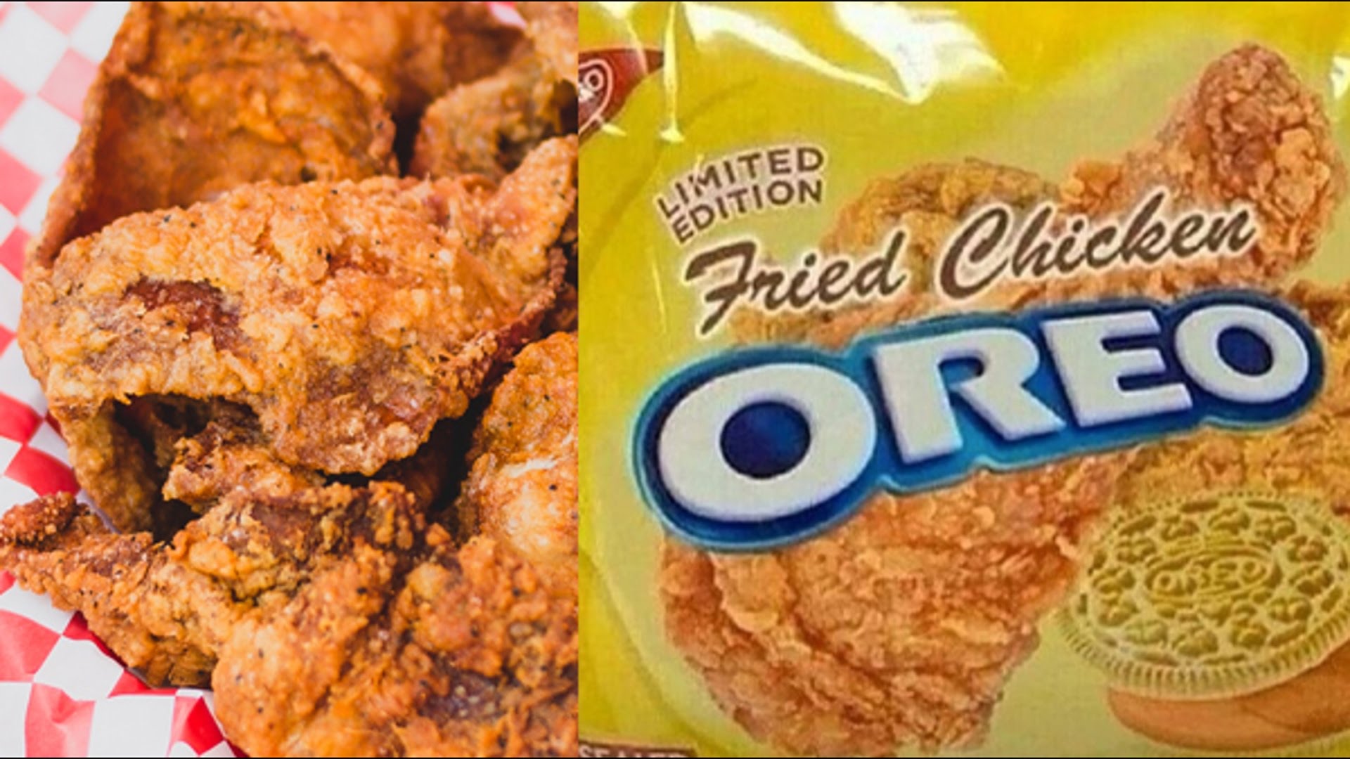 fried chicken oreos - weird oreo flavors